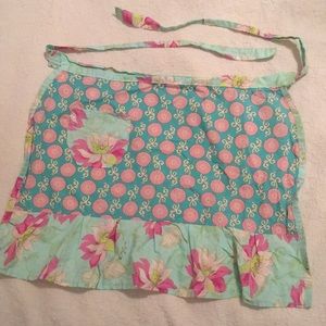 Floral kids apron